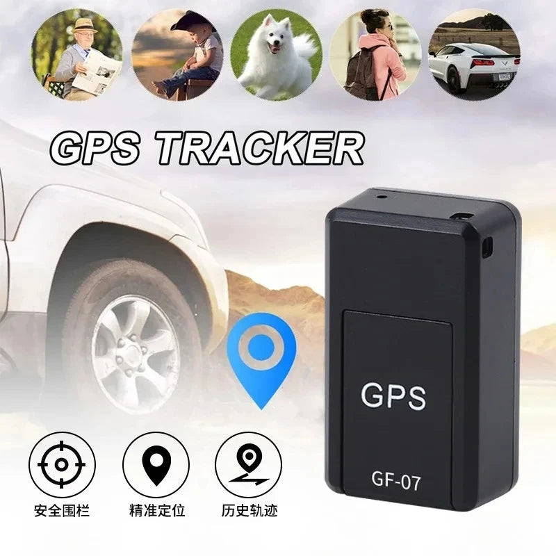 Localizzatore GPS per Auto Magnetico con Allerta Anti-smarrimento
