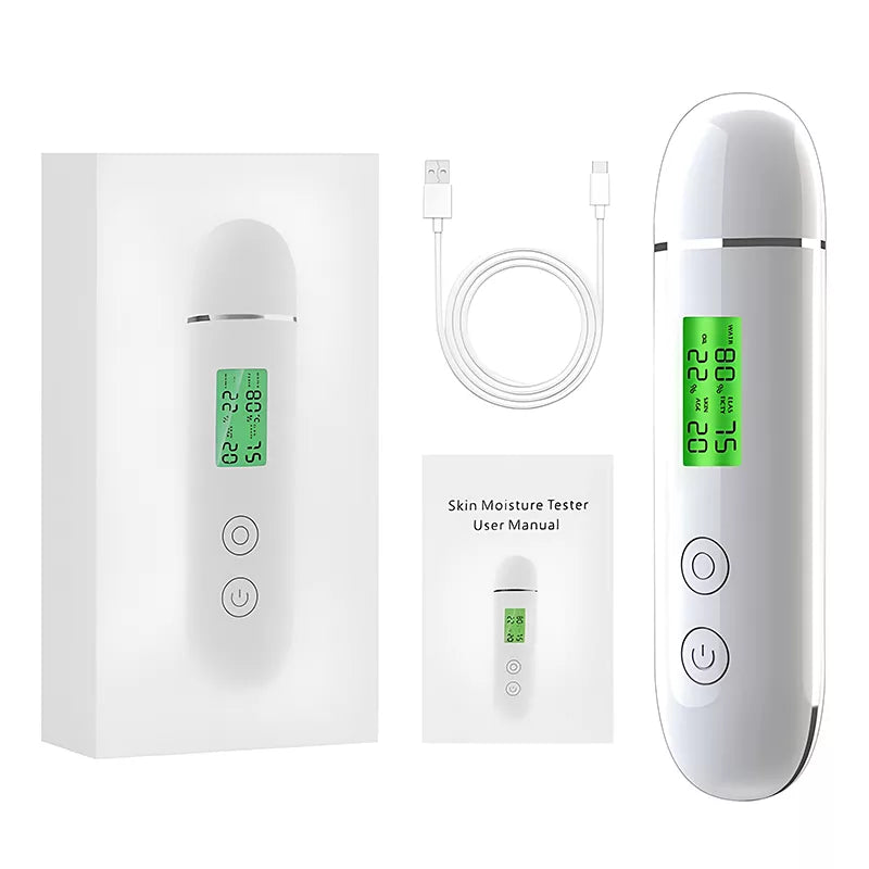 Intelligent ansiktsanalysator test av fuktighets- og oljeinnhold