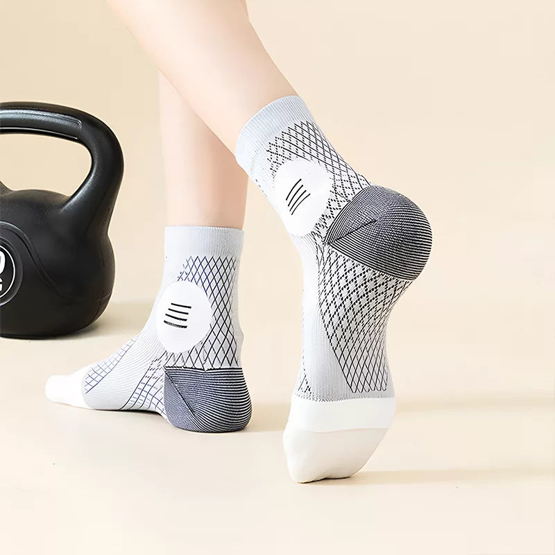 Kompresjonsstrømper uten tær for nevropati