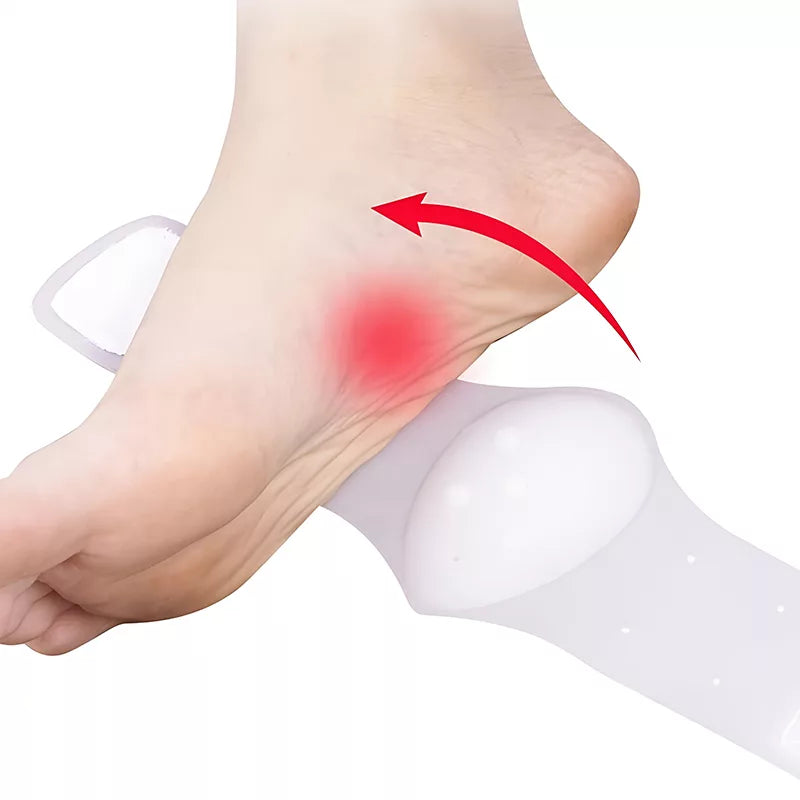 Støtte for fotbue i silikon