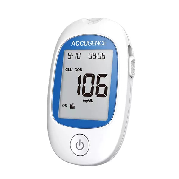 Sett for dosering av ketoner i blodet