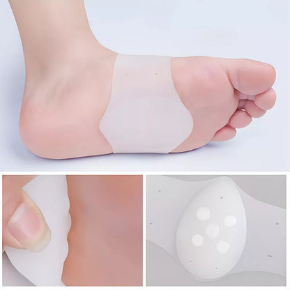 Støtte for fotbue i silikon