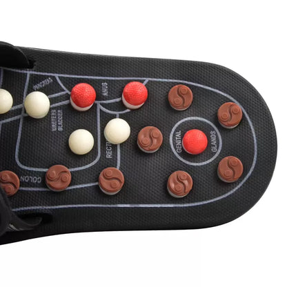 Massasje tøfler med akupressur