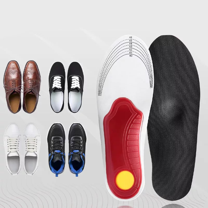 Ortopediske såler for flate føtter støtteinnlegg for buen