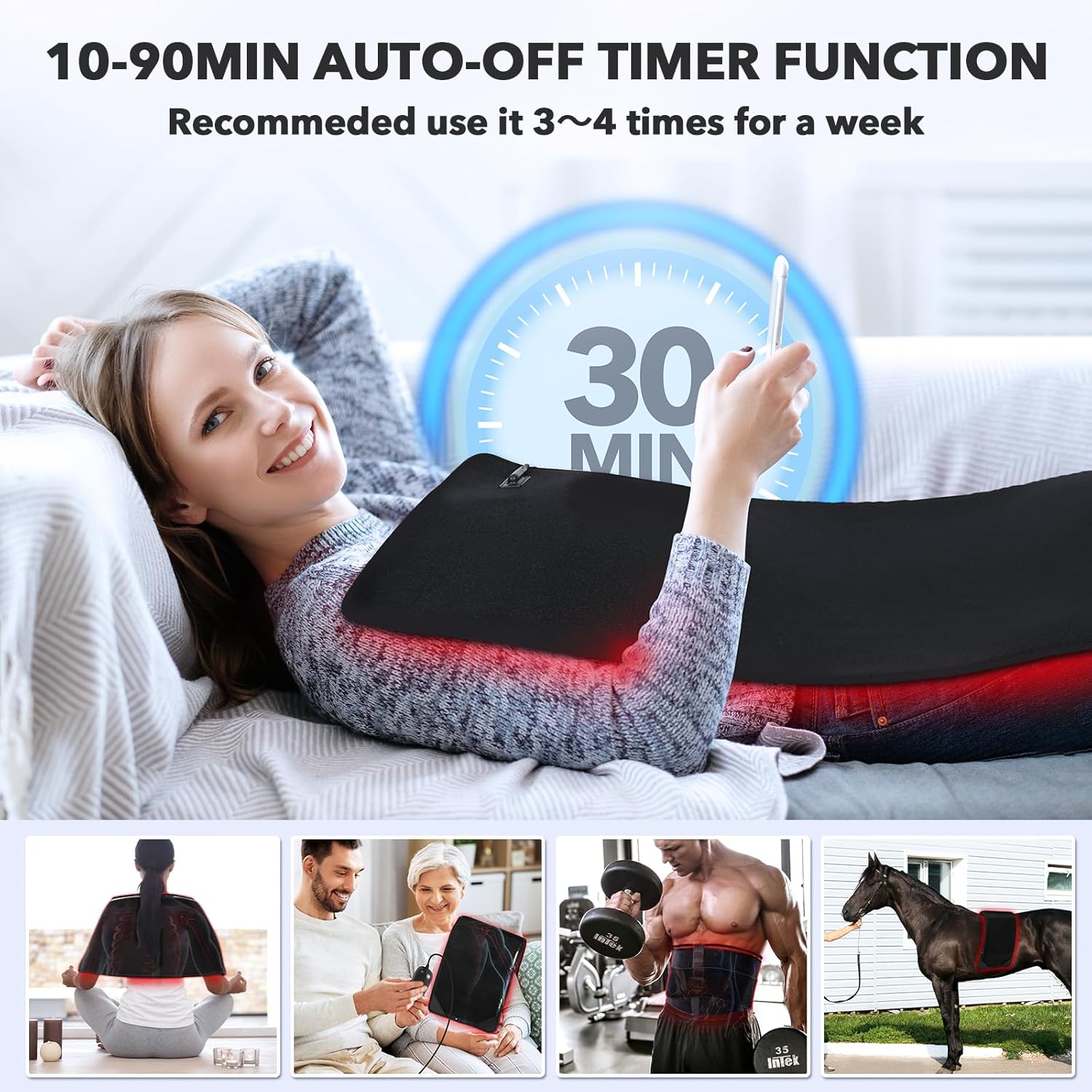 RedPower - Panel for powerful and compact red light therapy