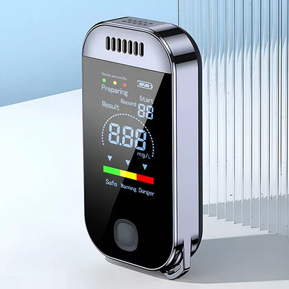 Digital bærbar USB-alkoholtester etilometer