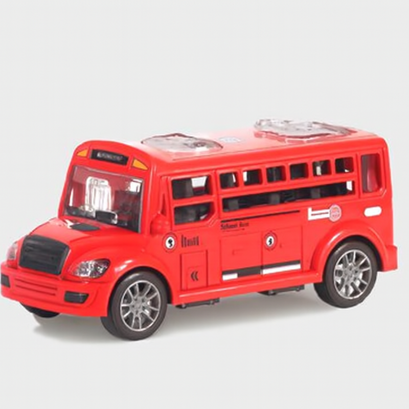 Autobus Giocattolo Avventura | Autobus Colorato in Plastica Resistente Ð Gioco Fantasioso per Bambini 0