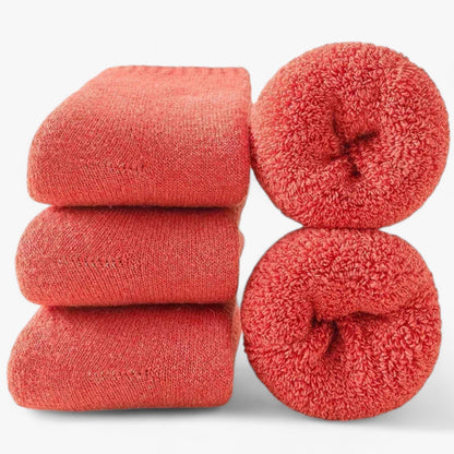 Calze Termiche Donna | Calzini in Lana con Passante in Pile Rinforzato Ð Comfort e Calore per Inverno 3