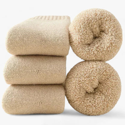 Calze Termiche Donna | Calzini in Lana con Passante in Pile Rinforzato Ð Comfort e Calore per Inverno 4