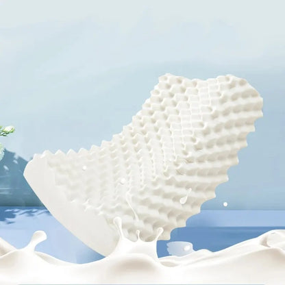 Ortopedisk Nakkepute i Naturlig Latex med Memory Foam - Komfort og Ideell Støtte