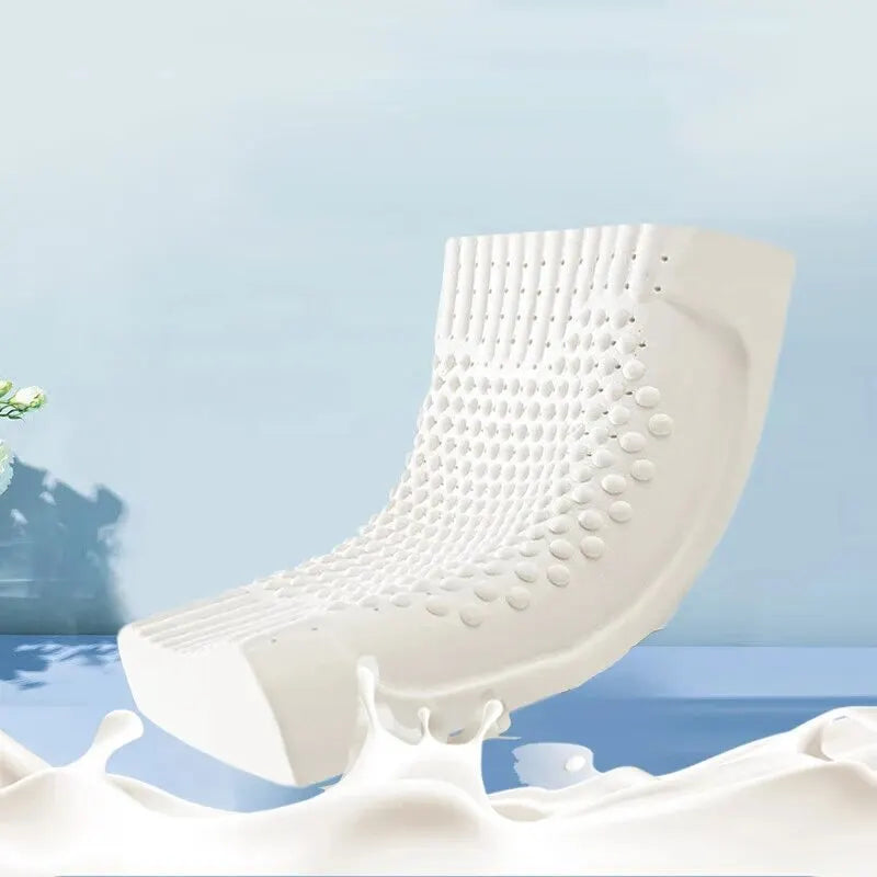 Ortopedisk Nakkepute i Naturlig Latex med Memory Foam - Komfort og Ideell Støtte