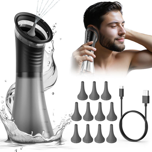 EarClean - Enhet for Fjerning av Ørevoks med Tank og Temperatursensor