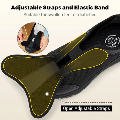 Ortopediske sko for menn ekstra brede med komfortable ortopediske innleggssåler