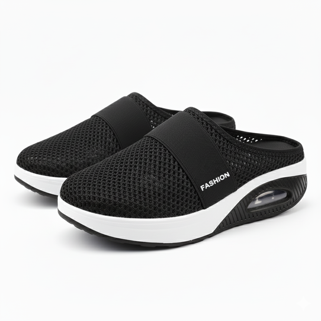 Ortopediske tøfler for diabetikere med bred lest