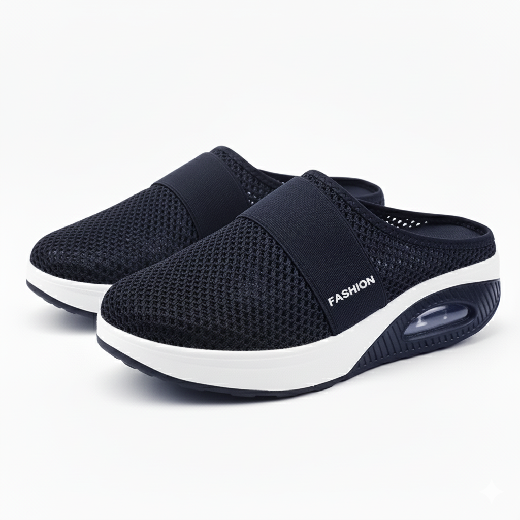 Ortopediske tøfler for diabetikere med bred lest