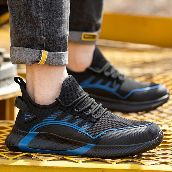 Lettere og pustende arbeidssko