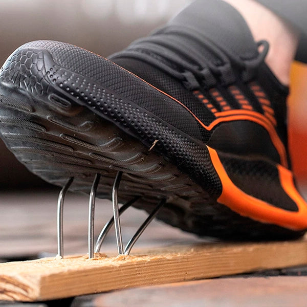 Lettere og pustende arbeidssko