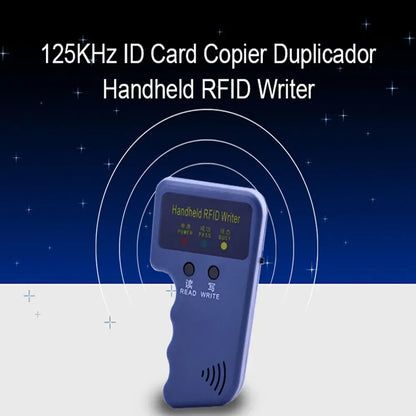 Bærbar RFID-programmerer 125KHz for duplisering og skriving av kort og nøkler – Enkel å bruke med LED-indikator