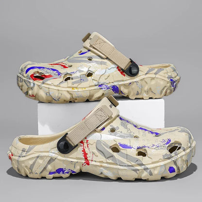 Komfortable sommerlige herresandaler store størrelser 47, lett og pustende design