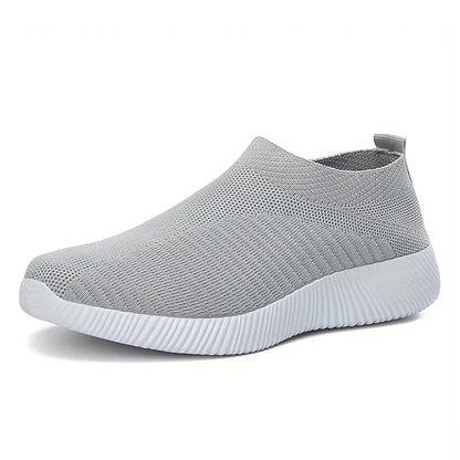 Slip-on damesko rosa - lette og komfortable joggesko for spaserturer