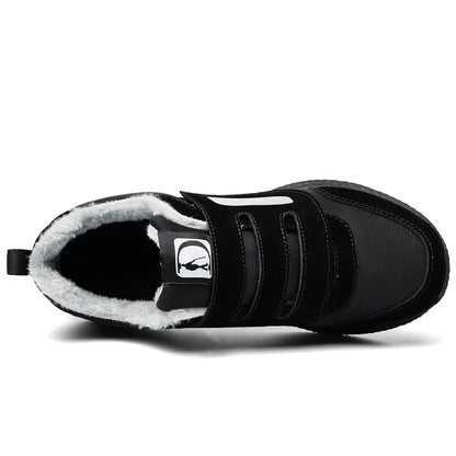 Ortopediske damesko med bred tupp og støtte for hallux valgus