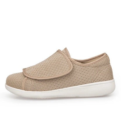 Lettere Ortopediske Sko for Diabetikere med Justerbar Lukking og Høyt Bue Støtte