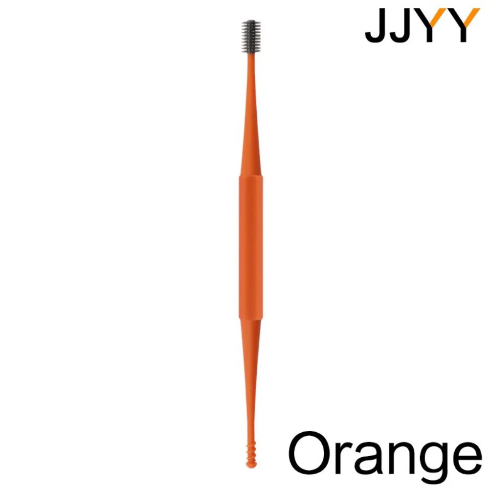 Sett med verktøy for øre rengjøring i myk silikon - 3 deler sklisikre og enkle å rengjøre