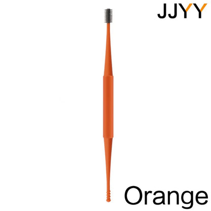 Sett med verktøy for øre rengjøring i myk silikon - 3 deler sklisikre og enkle å rengjøre