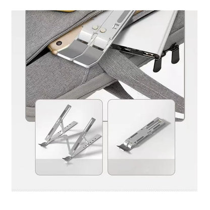 Supporto Pieghevole in Alluminio per Laptop - Design Ergonomico e Ventilato