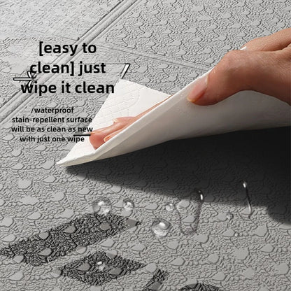 Tappetino Yoga Extra Largo Antiscivolo Pieghevole per Fitness e Pilates