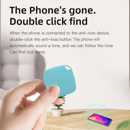 Tracker Bluetooth 5.0 Mini Anti-Smarrimento per Oggetti Personali, Design Compatto e Leggero