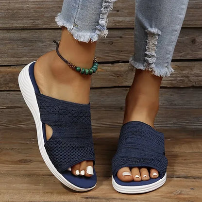 Ortopediske sandaler for kvinner, uformelle, til stranden