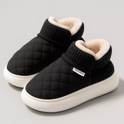 Vinter tøfler Ugg i plysj med tykk såle sklisikker