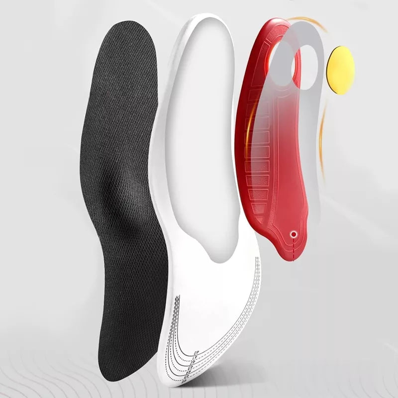 Ortopediske såler for flate føtter støtteinnlegg for buen
